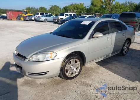 2012 Chevrolet Impala Lt из США, поврежденный, VIN 2G1WB5E31C1203596